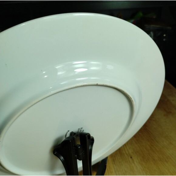 10" Dinner Plate Everbrite Alberta Discontind Pattern Porcelain Gold Trim Floral - Picture 10 of 12